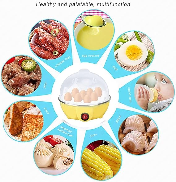 Multi-functional Electric Eggs Boiler Cooker Steamer